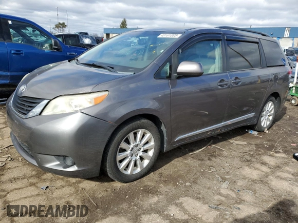 2014 Toyota Sienna LE with VIN 5TDJK3DCXES078004, listed as a Copart auction lot 48161085 with 220,254 mi miles and Clean Title. Bid and sale history available at DreamBid. Image 1.