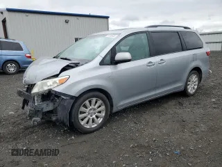 2016 Toyota Sienna Limited z VIN 5TDDK3DC6GS130566, wystawiony jako Copart lot #57639685 z przebiegiem 150 410 mil mil oraz Szkoda całkowita • Salvage title. Historia ofert i sprzedaży dostępna na DreamBid. Obrazek 1.
