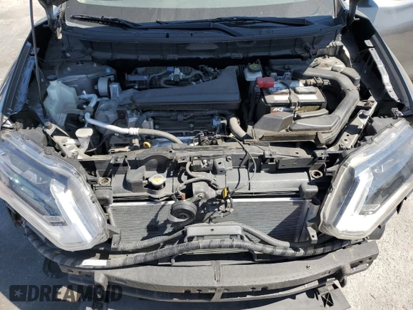 2017 Nissan Rogue S with VIN JN8AT2MT4HW147351, listed as a Copart auction lot 57682405 with 86,983 mi miles and Salvage title. Bid and sale history available at DreamBid. Image 12.
