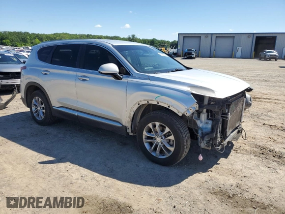 2019 Hyundai Santa Fe SE z VIN 5NMS23AD2KH028519, wystawiony jako Copart lot #56064655 z przebiegiem 208 948 mil mil oraz Szkoda całkowita • Salvage title. Historia ofert i sprzedaży dostępna na DreamBid. Obrazek 4.