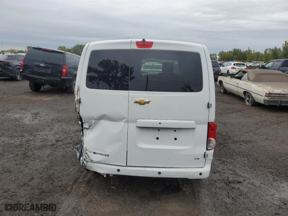 2016 Chevrolet City Express Cargo Van LS with VIN 3N63M0YNXGK690681, listed as a Copart auction lot 72421574 with 119,557 mi miles and Salvage Title. Bid and sale history available at carsss.com. Image 6.