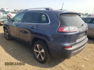 2020 Jeep Cherokee Limited with VIN 1C4PJLDX4LD596814, listed as a Copart auction lot 64524984 with 55,593 mi miles and Salvage title. Bid and sale history available at DreamBid. Image 2.