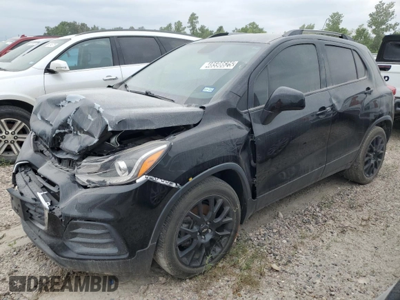 2021 Chevrolet Trax LT with VIN KL7CJLSB2MB344656, listed as a Copart auction lot 48598625 with 67,146 mi miles and Clean Title. Bid and sale history available at DreamBid. Image 1.