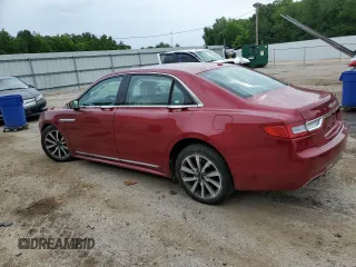 2017 Lincoln Continental Premiere with VIN 1LN6L9PK1H5627460, listed as a Copart auction lot 59365584 with 112,285 mi miles and Salvage Title. Bid and sale history available at carsss.com. Image 2.