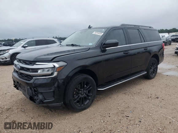 2022 Ford Expedition Max XLT z VIN 1FMJK1HT4NEA49078, wystawiony jako Copart lot #54010435 z przebiegiem 49 055 mil mil oraz Szkoda całkowita • Salvage title. Historia ofert i sprzedaży dostępna na DreamBid. Obrazek 1.