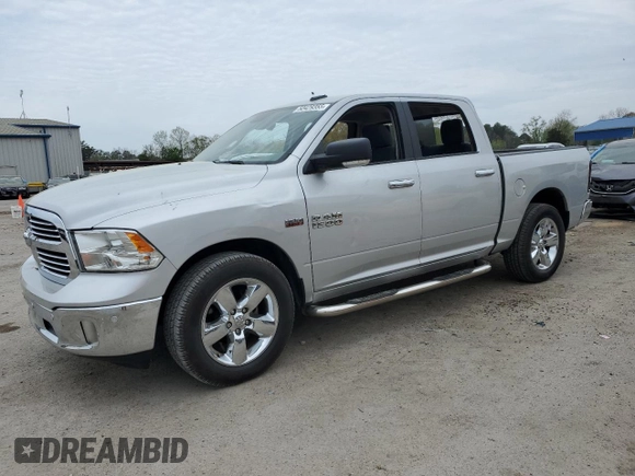 2017 Ram 1500 Big Horn with VIN 3C6RR6LT2HG664949, listed as a Copart auction lot 50429355 with 79,352 mi miles and Salvage title. Bid and sale history available at DreamBid. Image 1.