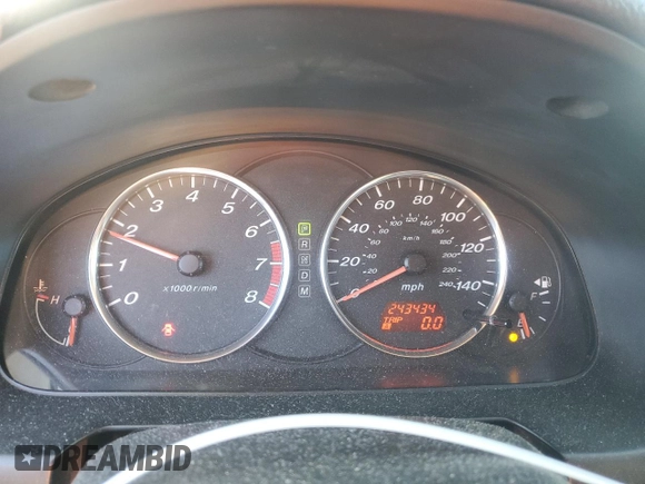 2007 Mazda 6 i Sport VE with VIN 1YVHP84C575M20507, listed as a Copart auction lot 87116984 with 243,434 mi miles and Clean Title. Bid and sale history available at DreamBid. Image 9.