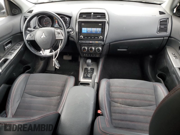 2022 Mitsubishi Outlander Sport ES with VIN JA4ARUAU4NU006817, listed as a Copart auction lot 59523454 with 38,834 mi miles and Salvage Title. Bid and sale history available at carsss.com. Image 8.