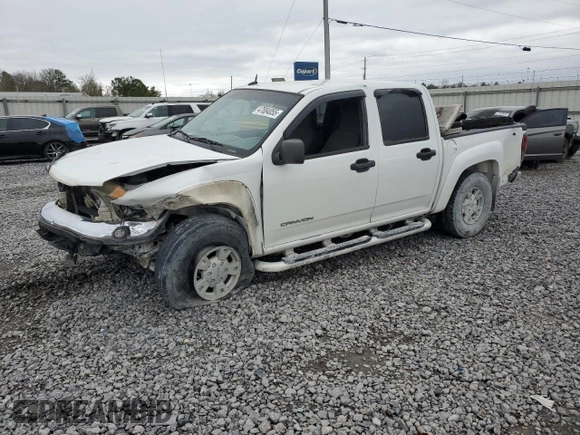 2005 GMC Canyon 1SF SLE Z71 with VIN 1GTDT136858165690, listed as a Copart auction lot 47884055 with 0 mi miles and Salvage Title. Bid and sale history available at carsss.com. Image 1.