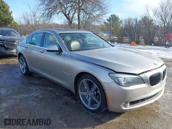 2012 BMW 7 Series 740i with VIN WBAKA4C58CDS99381, listed as a IAAI auction lot 41655715 with 112,731 mi miles and . Bid and sale history available at DreamBid. Image 1.