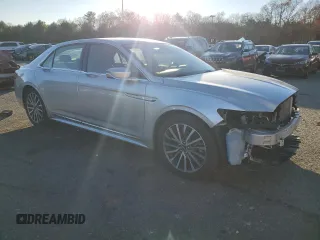 2017 Lincoln Continental Select with VIN 1LN6L9TK5H5608979, listed as a Copart auction lot 80383124 with 39,112 mi miles and Salvage Title. Bid and sale history available at carsss.com. Image 4.