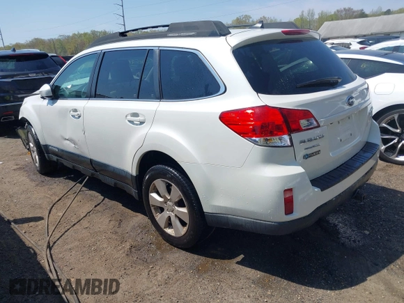 2011 Subaru Outback Limited Power Moon with VIN 4S4BRDKCXB2391027, listed as a IAAI auction lot 42028960 with 110,059 mi miles and . Bid and sale history available at DreamBid. Image 3.