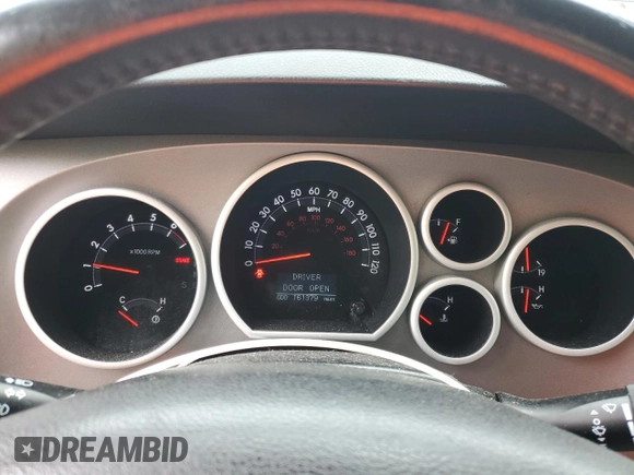 2011 Toyota Tundra 4WD Truck LTD with VIN 5TFBY5F13BX163380, listed as a Copart auction lot 54439914 with 161,379 mi miles and Salvage Title. Bid and sale history available at carsss.com. Image 9.