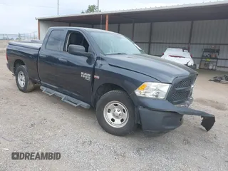 2019 Ram 1500 Tradesman with VIN 1C6RR6FT0KS528234, listed as a IAAI auction lot 41878257 with 32,183 mi miles and . Bid and sale history available at DreamBid. Image 1.