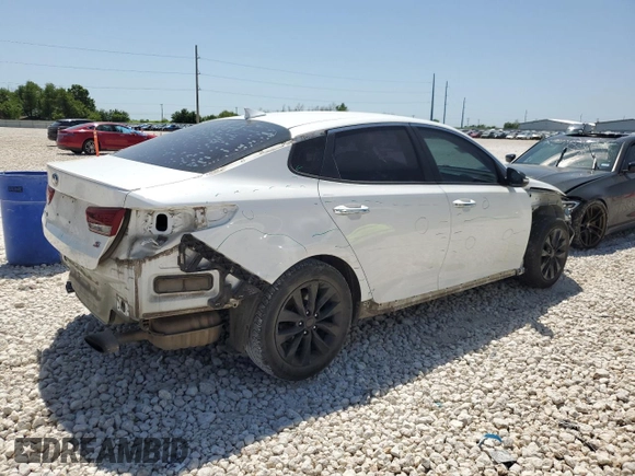 2018 Kia Optima S z VIN 5XXGT4L3XJG237484, wystawiony jako Copart lot #52161575 z przebiegiem 76 357 mil mil oraz Szkoda całkowita • Salvage title. Historia ofert i sprzedaży dostępna na DreamBid. Obrazek 3.