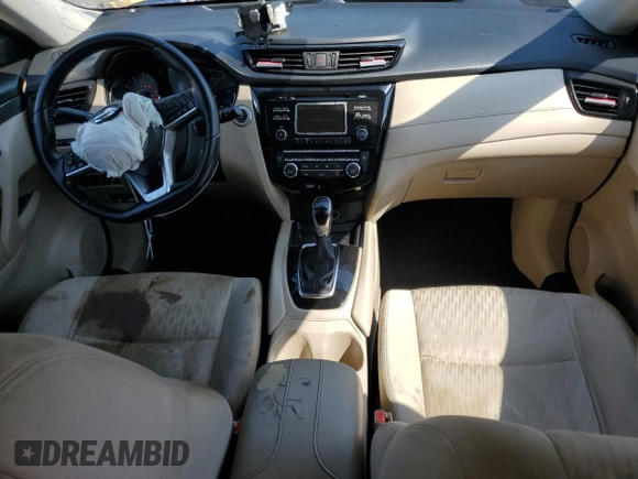 2017 Nissan Rogue SV with VIN JN8AT2MT8HW144047, listed as a Copart auction lot 62475305 with 133,167 mi miles and Salvage title. Bid and sale history available at DreamBid. Image 8.