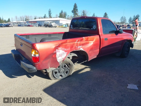 2003 Toyota Tacoma with VIN 5TENL42N33Z214188, listed as a IAAI auction lot 41435096 with 297,842 mi miles and . Bid and sale history available at DreamBid. Image 4.
