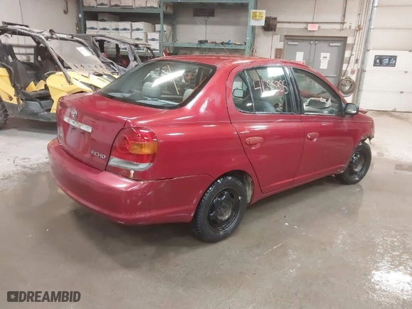 2003 Toyota ECHO with VIN JTDBT123235044408, listed as a IAAI auction lot 41655355 with NaN miles. Bid and sale history available at carsss.com. Image 4.