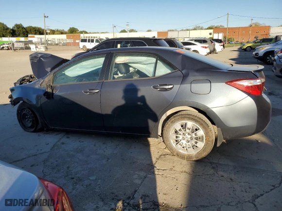 2016 Toyota Corolla L with VIN 2T1BURHE0GC604424, listed as a Copart auction lot 74553074 with 0 mi miles and Salvage Title. Bid and sale history available at carsss.com. Image 2.