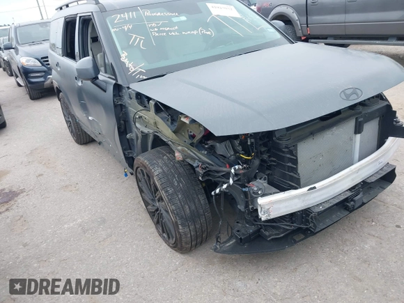 2024 Hyundai Santa Fe Calligraphy with VIN 5NMP54GL0RH058551, listed as a IAAI auction lot 42023032 with 7,053 mi miles and . Bid and sale history available at DreamBid. Image 1.