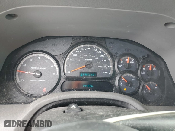 2005 Isuzu Ascender S z VIN 4NUDS13S552700790, wystawiony jako Copart lot #51925525 z przebiegiem 144 856 mil mil oraz Czysty tytuł • Clean title. Historia ofert i sprzedaży dostępna na DreamBid. Obrazek 9.