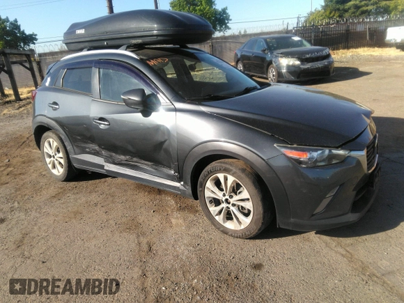 2017 Mazda CX-3 Touring z VIN JM1DKFC72H0142319, wystawiony jako IAAI lot #42223888 z przebiegiem 128 592 mil mil oraz . Historia ofert i sprzedaży dostępna na DreamBid. Obrazek 1.