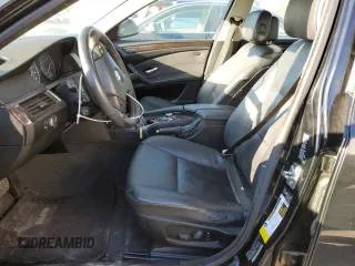 2010 BMW 5 Series 528i xDrive with VIN WBANV1C50AC445260, listed as a Copart auction lot 75600764 with Not Provided miles and Salvage Title. Bid and sale history available at DreamBid. Image 7.