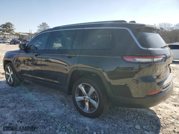 2021 Jeep Grand Cherokee L Limited with VIN 1C4RJJBG0M8203949, listed as a Copart auction lot 43706245 with 0 mi miles and Salvage Title. Bid and sale history available at carsss.com. Image 2.