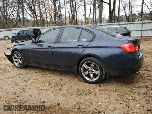 2013 BMW 3 Series 328i with VIN WBA3A5G58DNP19494, listed as a Copart auction lot 43179725 with 77,213 mi miles and Salvage Title. Bid and sale history available at carsss.com. Image 2.