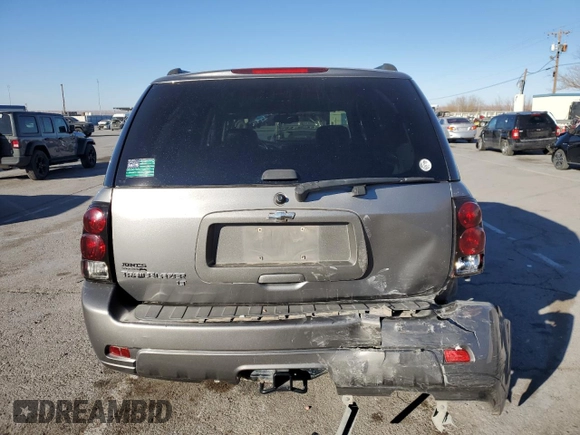 2008 Chevrolet TrailBlazer 1LT with VIN 1GNDT13S382256555, listed as a Copart auction lot 42164235 with 223,486 mi miles and Salvage Title. Bid and sale history available at DreamBid. Image 6.