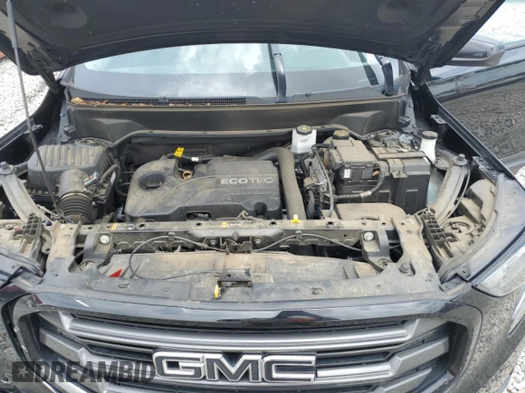 2020 GMC Terrain SLE z VIN 3GKALMEVXLL152547, wystawiony jako Copart lot #58710165 z przebiegiem 114 641 mil mil oraz Szkoda całkowita • Salvage title. Historia ofert i sprzedaży dostępna na DreamBid. Obrazek 12.