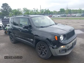 2017 Jeep Renegade Latitude z VIN ZACCJBBB7HPF22652, wystawiony jako IAAI lot #42230081 z przebiegiem 108 696 mil mil oraz . Historia ofert i sprzedaży dostępna na DreamBid. Obrazek 1.