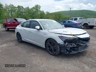 2023 Acura Integra Technology z VIN 19UDE4H63PA023846, wystawiony jako IAAI lot #42195077 z przebiegiem 57 873 mil mil oraz . Historia ofert i sprzedaży dostępna na DreamBid. Obrazek 1.