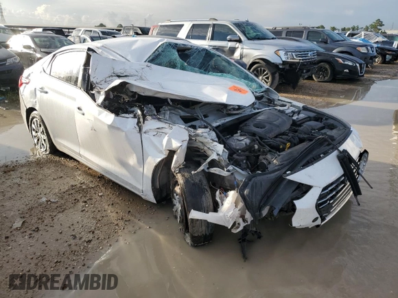 2019 Hyundai Accent SE with VIN 3KPC24A36KE067915, listed as a Copart auction lot 64745104 with 122,745 mi miles and Salvage Title. Bid and sale history available at carsss.com. Image 4.