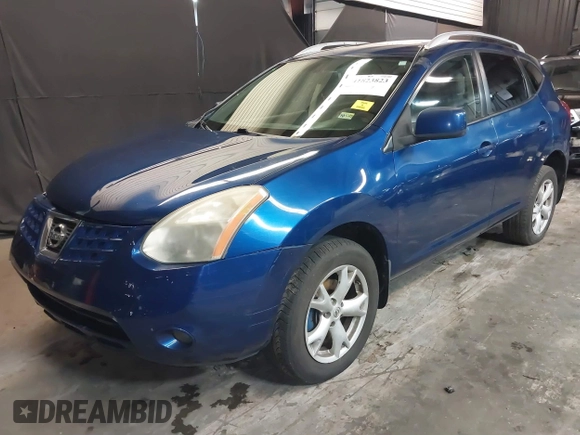 2008 Nissan Rogue SL with VIN JN8AS58V58W140411, listed as a IAAI auction lot 41823823 with 165,565 mi miles and . Bid and sale history available at DreamBid. Image 2.