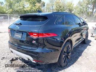 2018 Jaguar F-Pace S with VIN SADCM2FV3JA292419, listed as a IAAI auction lot 40228083 with 125,776 mi miles and . Bid and sale history available at DreamBid. Image 4.