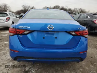 2021 Nissan Sentra SV with VIN 3N1AB8CV5MY247212, listed as a Copart auction lot 84419924 with 71,905 mi miles and Salvage Title. Bid and sale history available at carsss.com. Image 6.