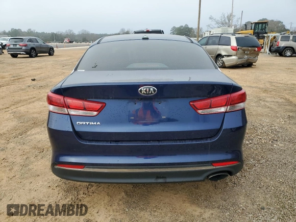 2017 Kia Optima LX with VIN 5XXGT4L36HG168366, listed as a Copart auction lot 42856025 with 96,932 mi miles and Salvage Title. Bid and sale history available at carsss.com. Image 6.