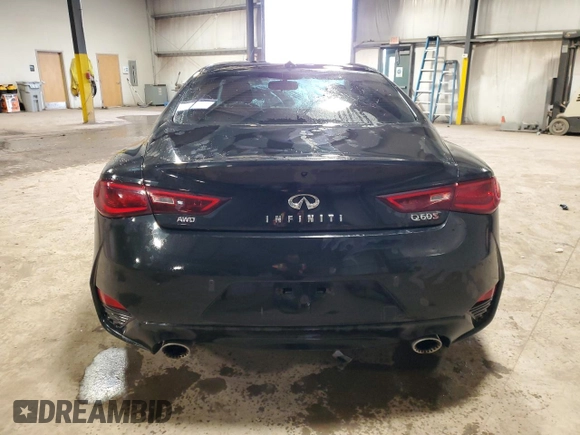 2018 Infiniti Q60 Red Sport 400 z VIN JN1FV7EL5JM630102, wystawiony jako Copart lot #46364025 z przebiegiem Nie podano mil oraz Szkoda całkowita • Salvage title. Historia ofert i sprzedaży dostępna na DreamBid. Obrazek 6.