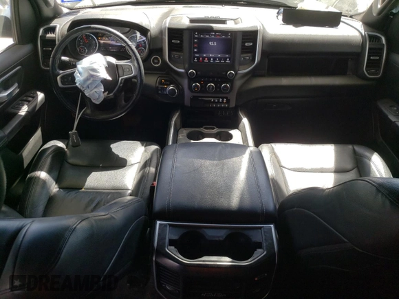 2020 Ram 1500 Big Horn with VIN 1C6SRFFM3LN248995, listed as a Copart auction lot 53346344 with 73,198 mi miles and Salvage Title. Bid and sale history available at carsss.com. Image 8.