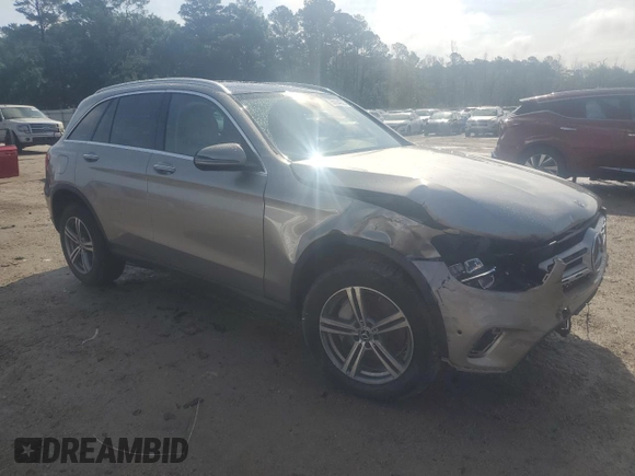 2021 Mercedes-Benz GLC 300 with VIN W1N0G8DB4MV279217, listed as a Copart auction lot 56144895 with 34,886 mi miles and Salvage title. Bid and sale history available at DreamBid. Image 4.