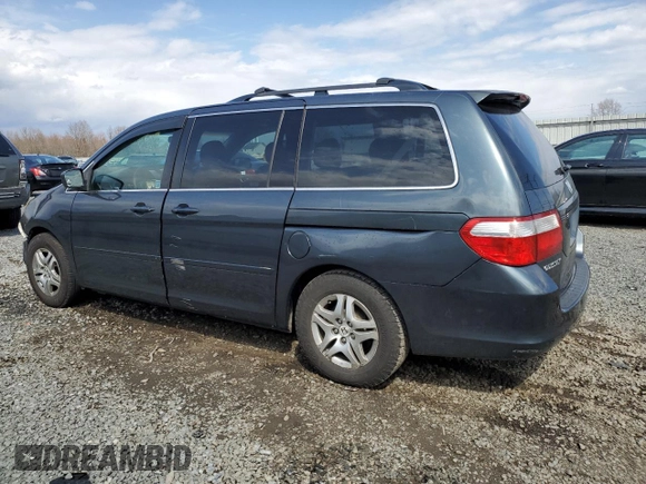2006 Honda Odyssey EX-L with VIN 5FNRL38706B415413, listed as a Copart auction lot 50725115 with 180,010 mi miles and Salvage Title. Bid and sale history available at carsss.com. Image 2.