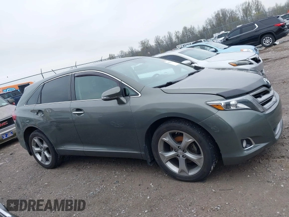 2013 Toyota Venza LE with VIN 4T3BK3BB9DU095176, listed as a IAAI auction lot 41998982 with 177,579 mi miles. Bid and sale history available at carsss.com. Image 13.
