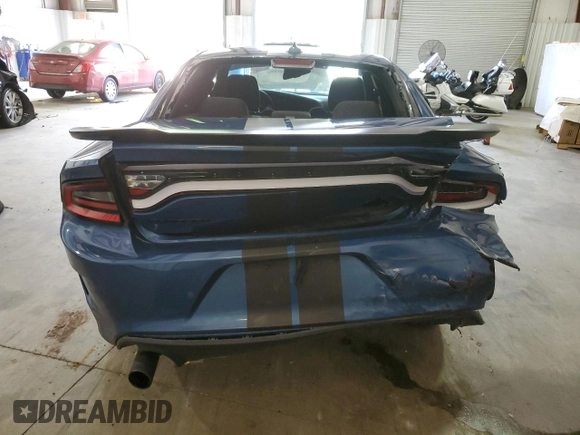 2021 Dodge Charger GT with VIN 2C3CDXHG0MH633356, listed as a Copart auction lot 53701615 with 56,638 mi miles and Salvage Title. Bid and sale history available at DreamBid. Image 6.