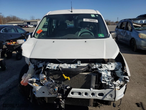 2018 Ford Transit Connect Wagon XL with VIN NM0GS9E72J1365534, listed as a Copart auction lot 41708605 with 58,807 mi miles and Salvage Title. Bid and sale history available at carsss.com. Image 5.