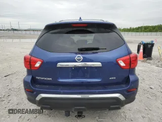 2019 Nissan Pathfinder S z VIN 5N1DR2MM8KC652376, wystawiony jako Copart lot #51892774 z przebiegiem 75 359 mil mil oraz Szkoda całkowita • Salvage title. Historia ofert i sprzedaży dostępna na DreamBid. Obrazek 6.