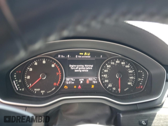 2018 Audi A4 Premium с VIN WAUKMAF4XJA106994, выставлен на аукционе Copart как лот 59040295 с пробегом 66 174 миль миль и Списание • Salvage title. История ставок и продаж доступна на DreamBid. Изображение 9.