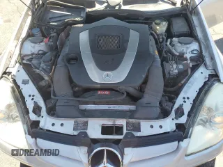 2005 Mercedes-Benz SLK 230/320 z VIN WDBWK56F35F022445, wystawiony jako Copart lot #53708015 z przebiegiem 130 264 mil mil oraz Szkoda całkowita • Salvage title. Historia ofert i sprzedaży dostępna na DreamBid. Obrazek 11.
