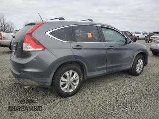 2013 Honda CR-V EX-L with VIN 2HKRM4H77DH655799, listed as a Copart auction lot 48250205 with Not Provided miles and Salvage Title. Bid and sale history available at carsss.com. Image 3.