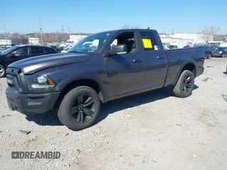 2021 Ram 1500 Classic Warlock with VIN 1C6RR7GT4MS566444, listed as a IAAI auction lot 41744989 with 57,760 mi miles. Bid and sale history available at carsss.com. Image 2.